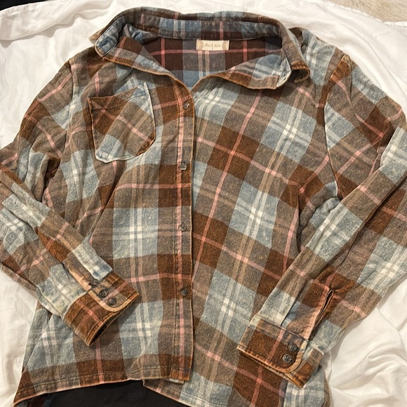 NWT Altard State Nashville Graphic Flannel - Picture 2 of 3